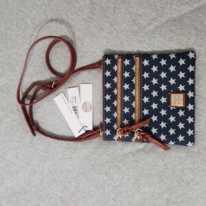 Dooney&Bourke Astros triple zip crossbody bag